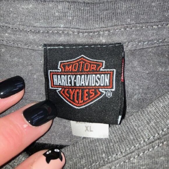Vintage Harley Davidson Burn Out T-shirt - Picture 7 of 8